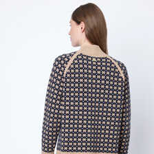 Jacquard-Pullover