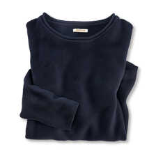 Damenpullover im Oversized-Look mit U-Boot-Ausschnitt
