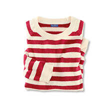 Streifenpullover fr Damen