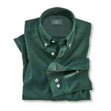 Herren-Oxfordhemd mit Button Down Kragen