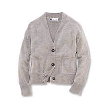 Damen-Strickjacke mit V-Ausschnitt