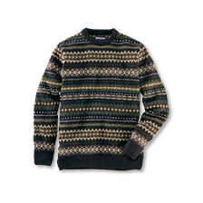 Fair-Isle-Winterpullover fr Herren