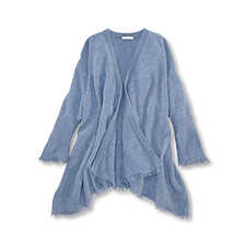 Strickcape aus Super Geelong