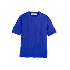 Kachmir-Twinset in Blau