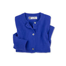 Kachmir-Twinset in Blau