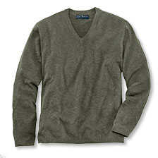 Sommerpullover mit V-Neck