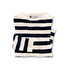 Streifenpullover Bristol Bio-Baumwolle