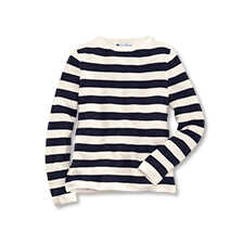Streifenpullover Bristol Bio-Baumwolle
