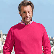 Sommerpullover in Pink
