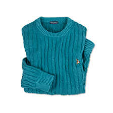Zopfstrickpullover Ascot