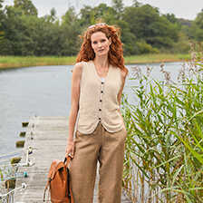 Damen-Strickweste