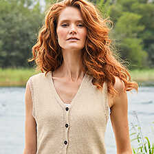Damen-Strickweste