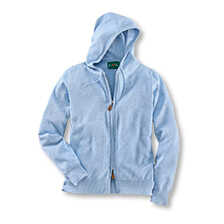 Feinstrick-Hoodie
