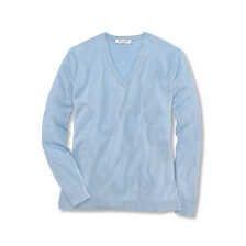 Sommerpullover mit V-Neck