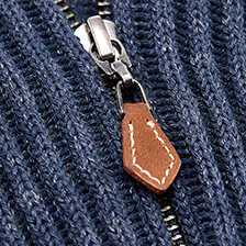 Alernatives Thumbnail 3 zu Grauer Zip-Cardigan