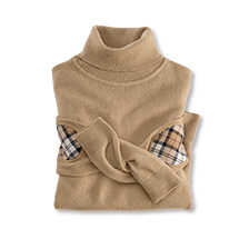 Thumbnail zu Rollkragenpullover mit rmelpatches