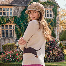 Alernatives Thumbnail 1 zu Merino-Pullover Dackel