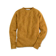 Thumbnail zu Gelber Schurwollpullover