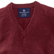 Alernatives Thumbnail 2 zu Roter Lambswool-Pullover
