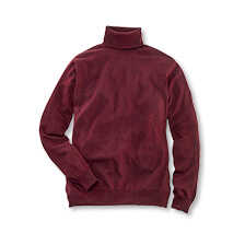 Alernatives Thumbnail 1 zu Roter Rollkragenpullover
