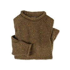 Donegal-Pullover aus Merinowolle