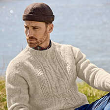 Alernatives Thumbnail 2 zu Schottischer Zopfstrickpullover