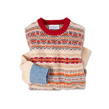 Alernatives Thumbnail 1 zu Fair-Isle-Pullover mit Colourblocking