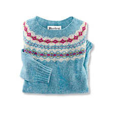 Thumbnail zu Fair-Isle-Pullover aus Shetlandwolle