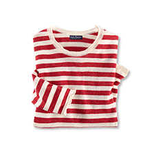 Alernatives Thumbnail 1 zu Leinen-Ringelpullover