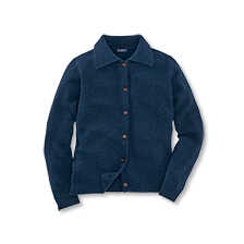 Thumbnail zu Strickjacke mit Polokragen