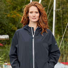 Kurze Damen-Regenjacke