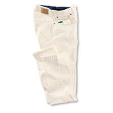 Weie Stretchjeans
