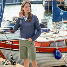 Alernatives Thumbnail 2 zu Damen-Bermuda-Shorts