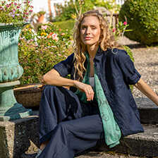 Alernatives Thumbnail 2 zu Damen-Leinenhose