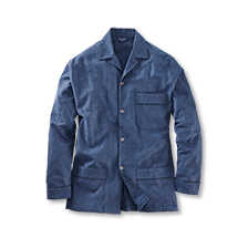 Herren-Flanellpyjama mit Hahnentrittmuster
