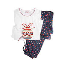 Weihnachts-Pyjama fr Damen