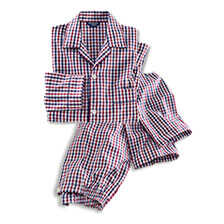Klassischer Herren-Pyjama im Gingham Check