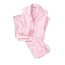 Flanell-Pyjama mit Hahhentrittmuster