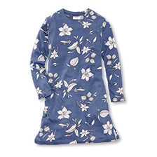Jersey-Nachthemd mit Blumen