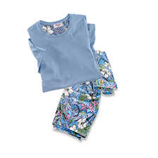 Thumbnail zu Sommer-Pyjama mit Blumenprint
