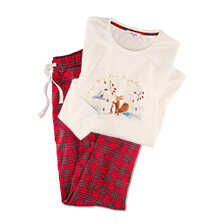 Thumbnail zu Pyjama Winter Squirrel mit Karohose
