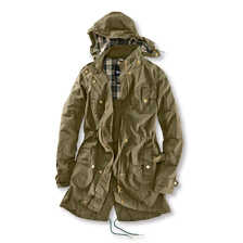 Parkajacke mit Kapuze fr Damen