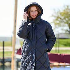 Alernatives Thumbnail 2 zu Leichter Oversize-Steppmantel  Sandyford