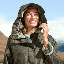 Leichte Damen-Wachsjacke Hollies