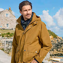 Gelbes Showerproof Jacket
