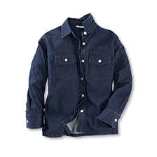 Jeanshemd Raw Denim Oversized