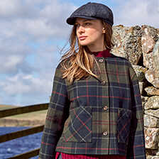 Thumbnail zu Wolljacke Marlow im Shadow Tartan