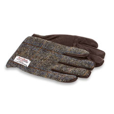 Tweed-Handschuhe aus Harris Tweed fr Herren