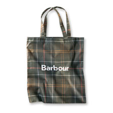 Tasche als Zugabe fr Barbour-Einkufe bei THE BRITISH SHOP