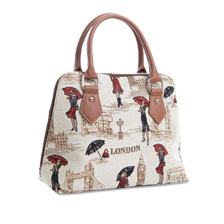 Handatsche mit Londonmotiven fr Damen